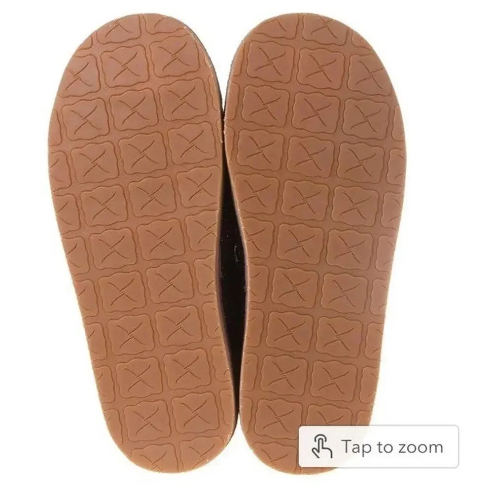 NEW Twisted X 13 Girls Brown Loafer Slip On Chocolate Shimmer Glitter Youth